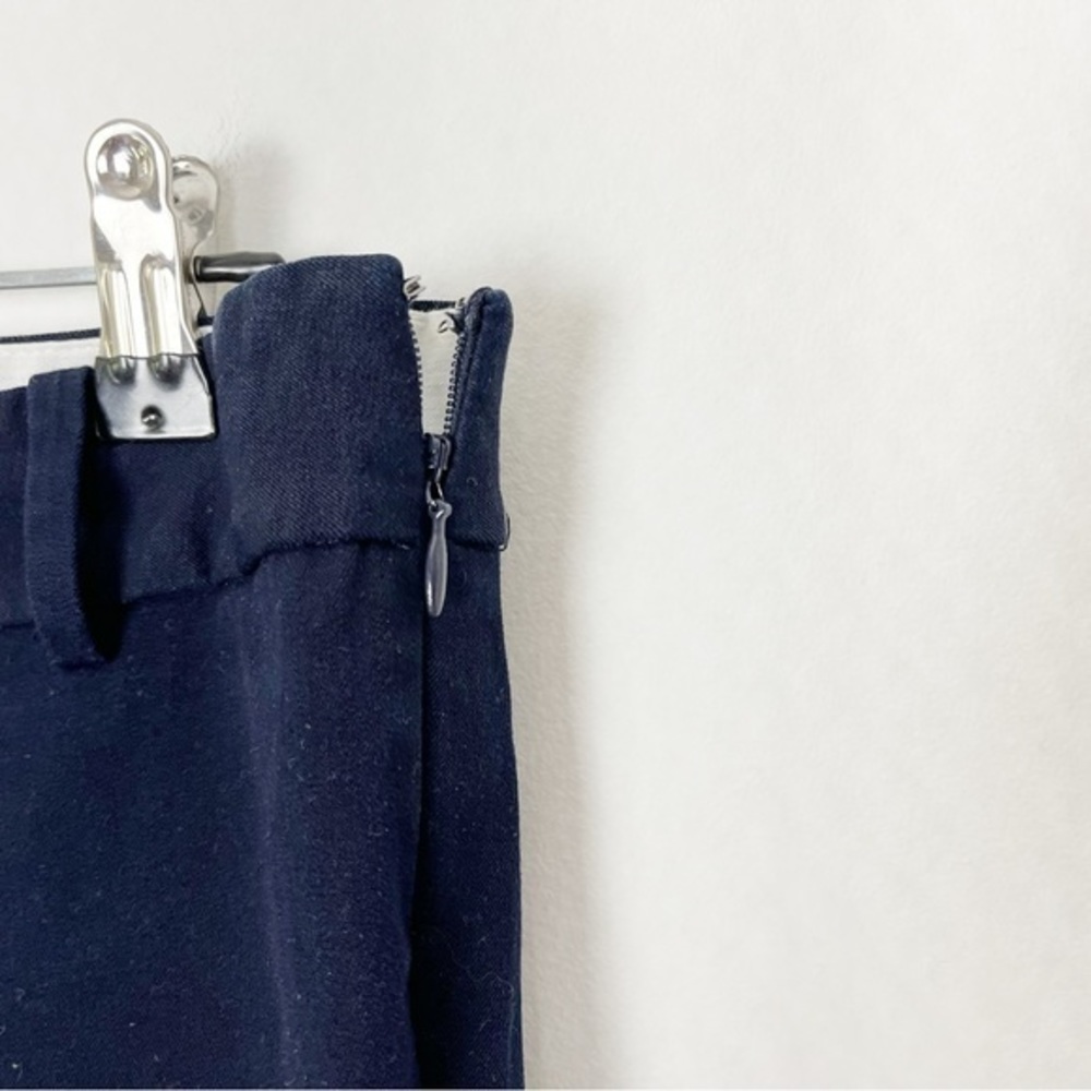 Aritzia Babaton Slim Navy Cropped Pants Size 6 - Picture 5 of 11